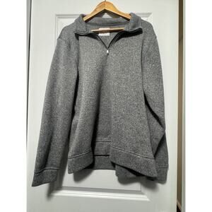 Old Navy Grey XL Quarter-Zip Pullover
